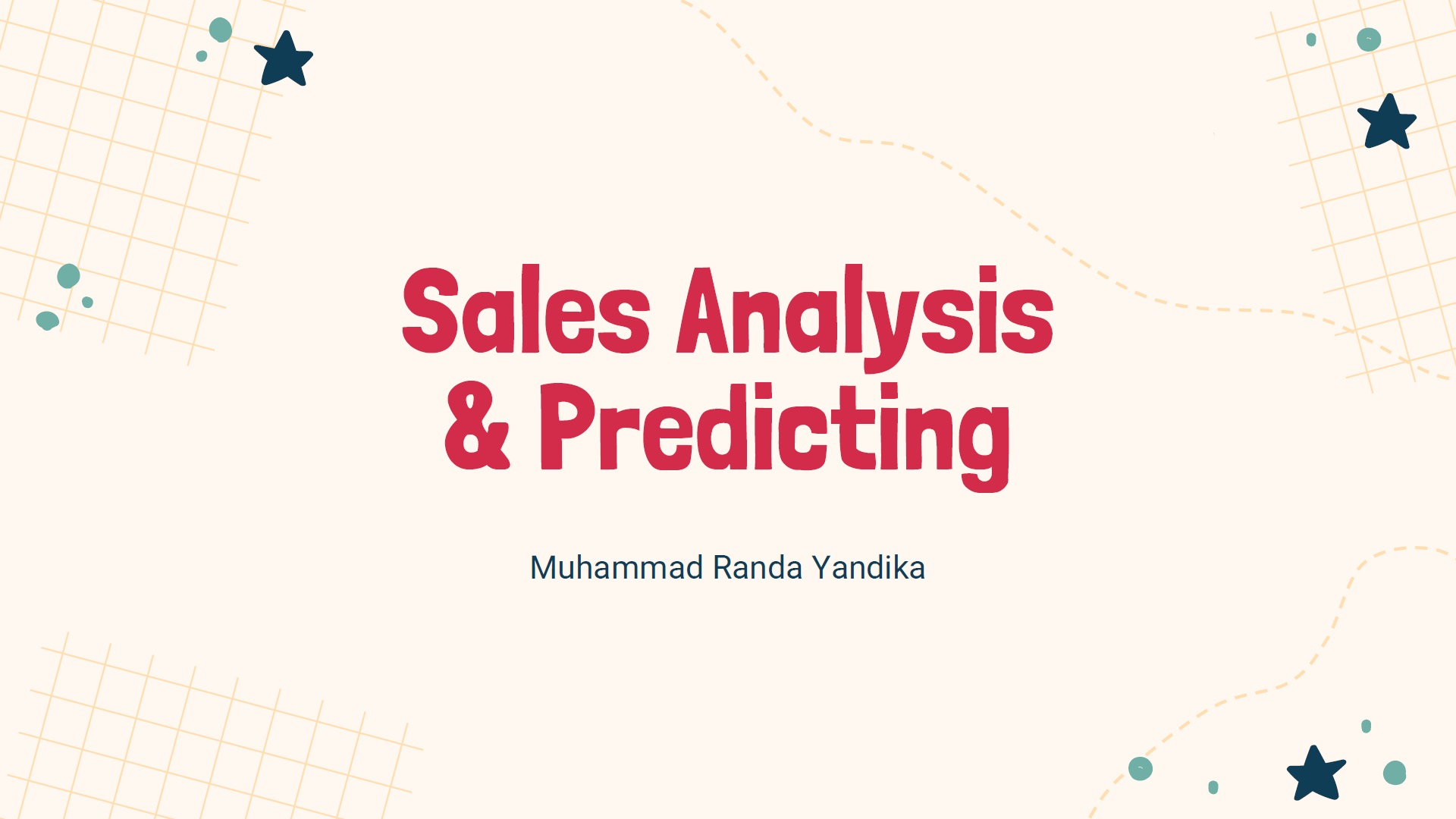 Sales Analysis, Forecasting, & Segmentation